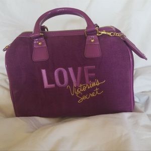 Purple Victoria secret bag